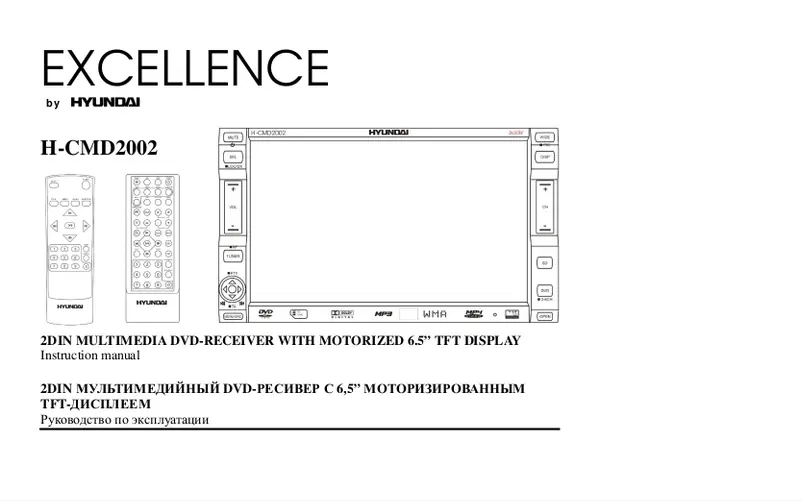 Image de la première page du manuel de l'appareil H-CMD2002