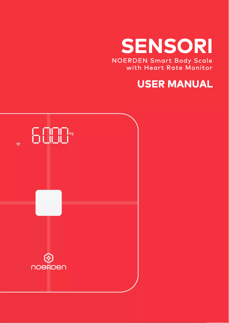 Page 1 de la notice Manuel utilisateur Noerden Sensori