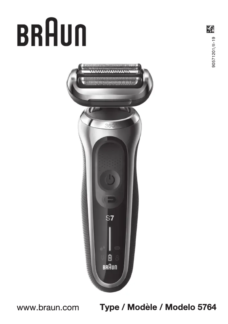 Image de la première page du manuel de l'appareil Series 7 70-S7200cc