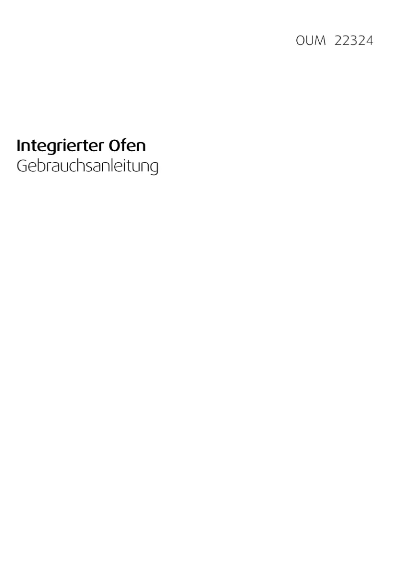 Page 1 de la notice Manuel utilisateur Beko OUM 22324