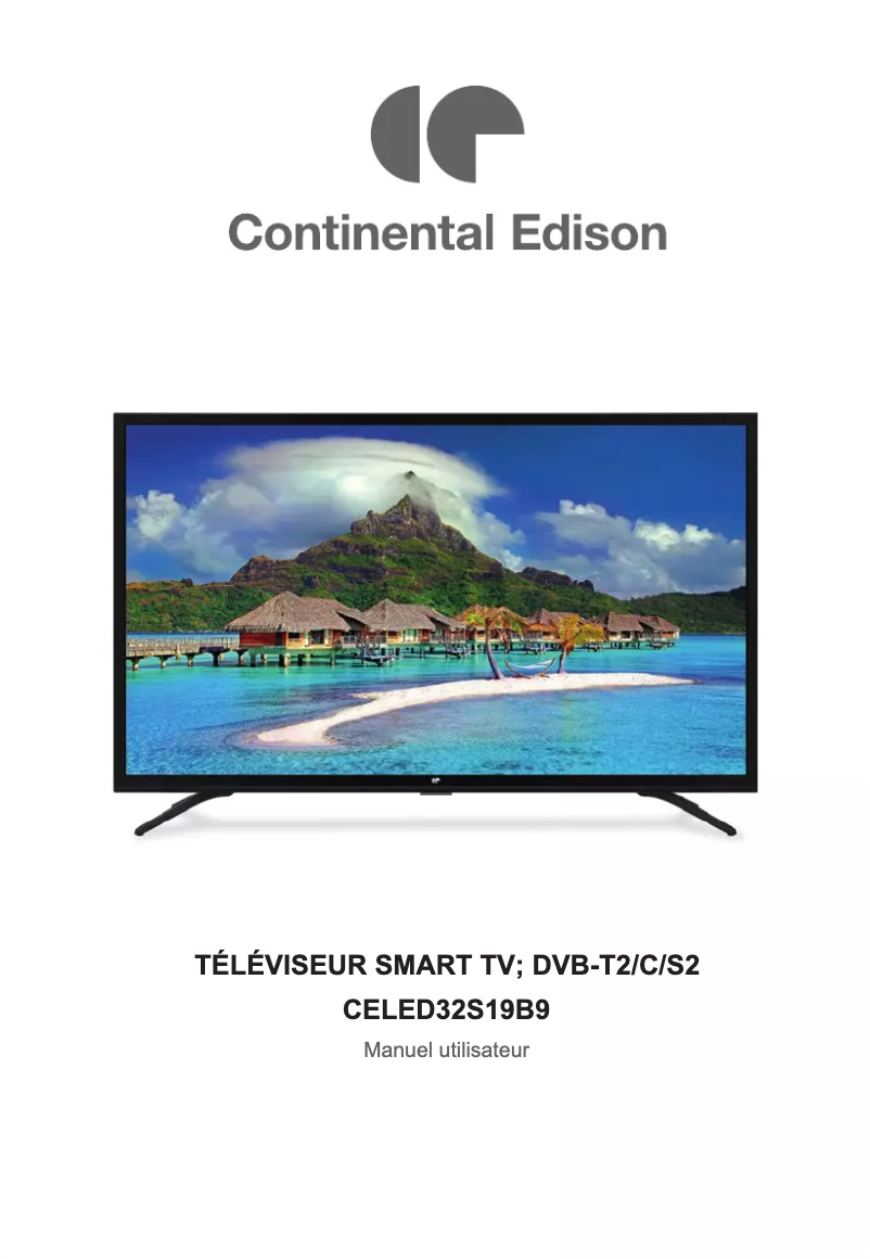 Image de la première page du manuel de l'appareil CELED32S19B9