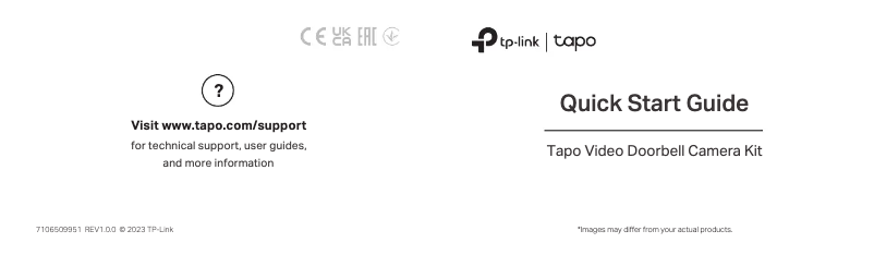 Page n°1 - Manuel utilisateur TP-Link Tapo D230S1