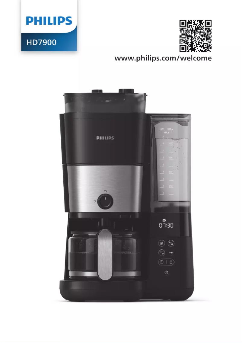 Page n°1 - Manuel utilisateur Philips HD7900