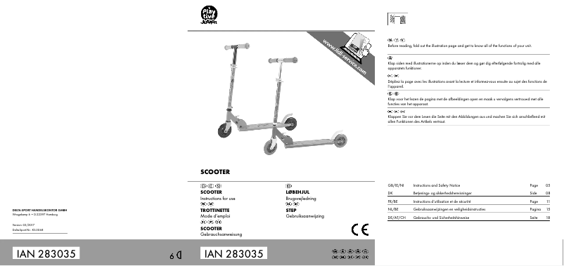 Página 1 del manual Manual de usuario Playtive IAN 283035