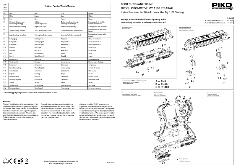 Image de la première page du manuel de l'appareil 52491