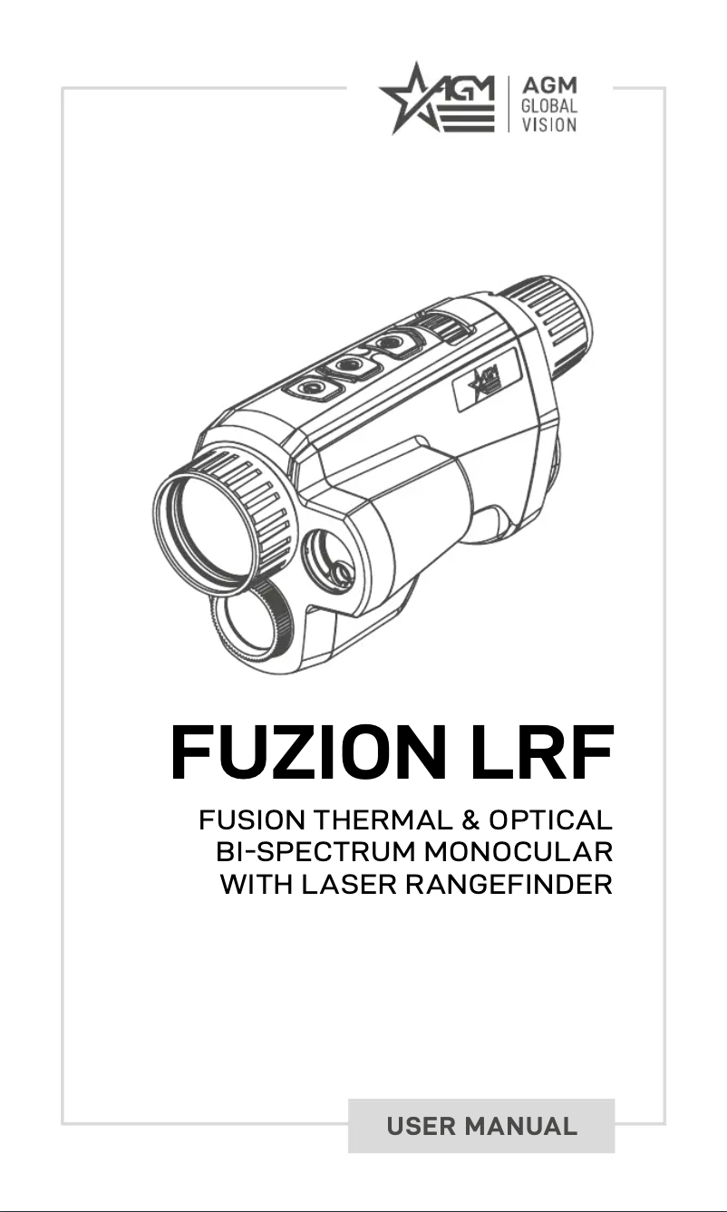 Page n°1 - Manuel utilisateur AGM Fuzion LRF TM25-384