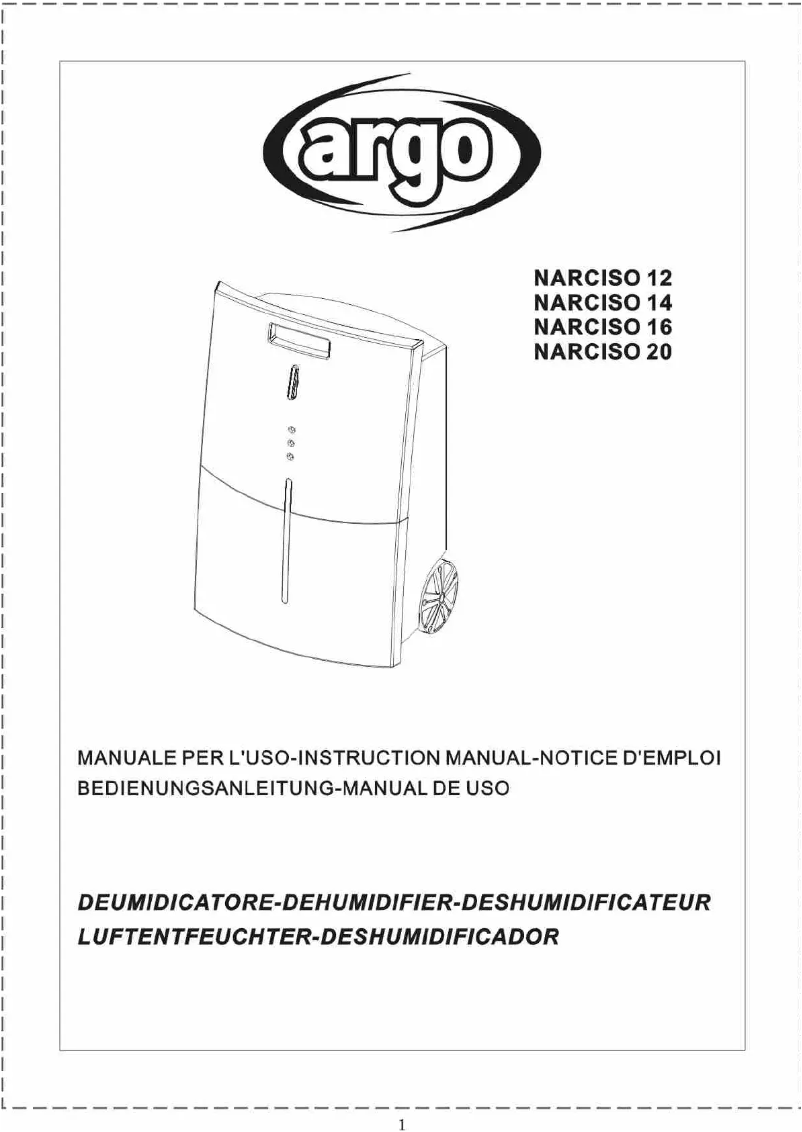 Página 1 del manual Manual de usuario Argoclima Narciso 16