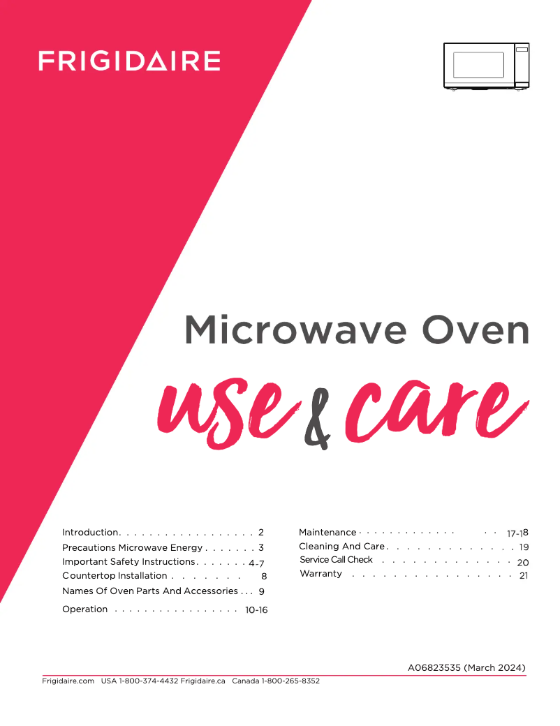 Image de la première page du manuel de l'appareil GMBS3068BD