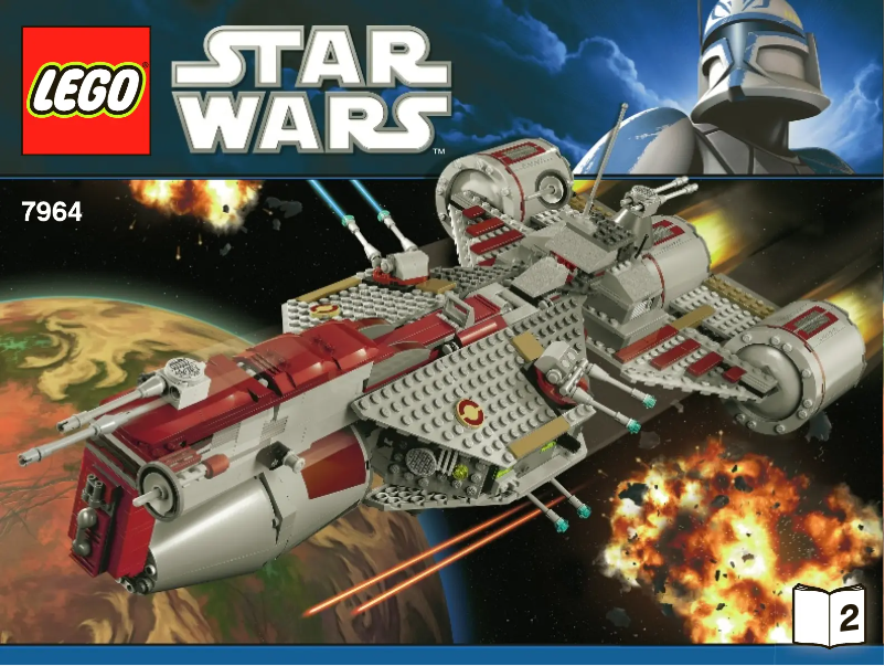 Page 1 de la notice Manuel utilisateur Lego Star Wars 7964