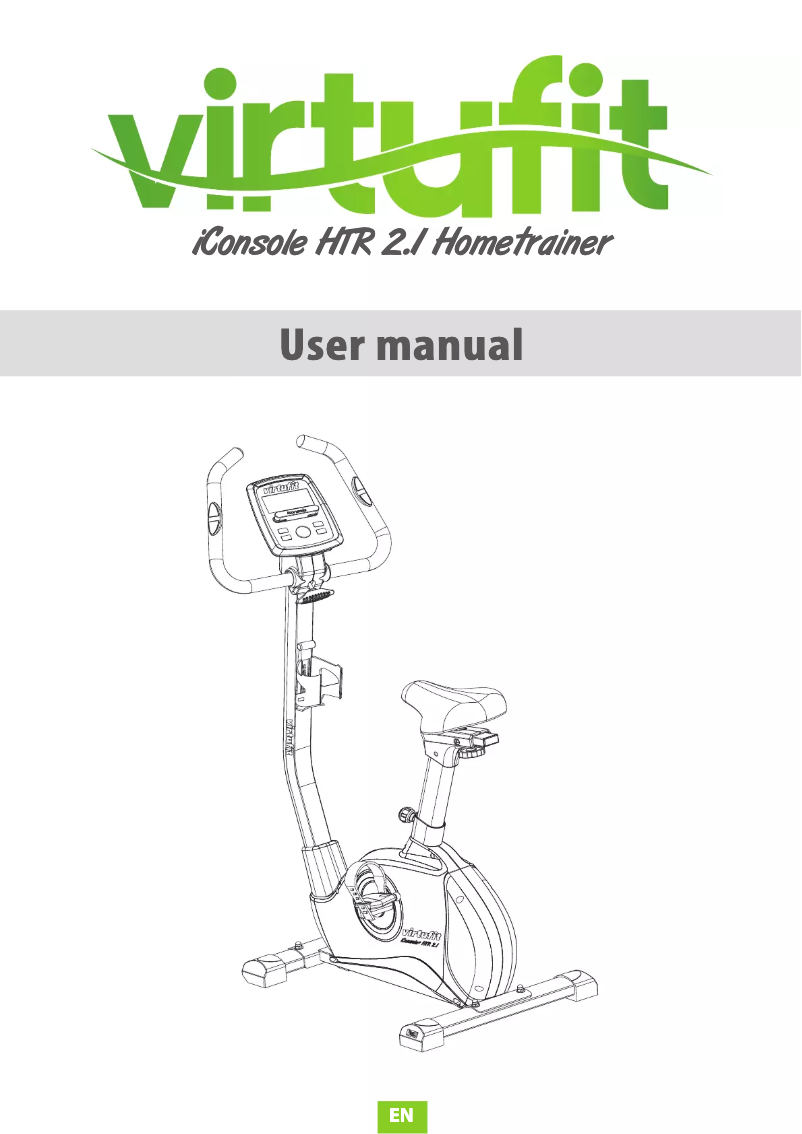 Página 1 del manual Manual de usuario VirtuFit iConsole HTR 2.1