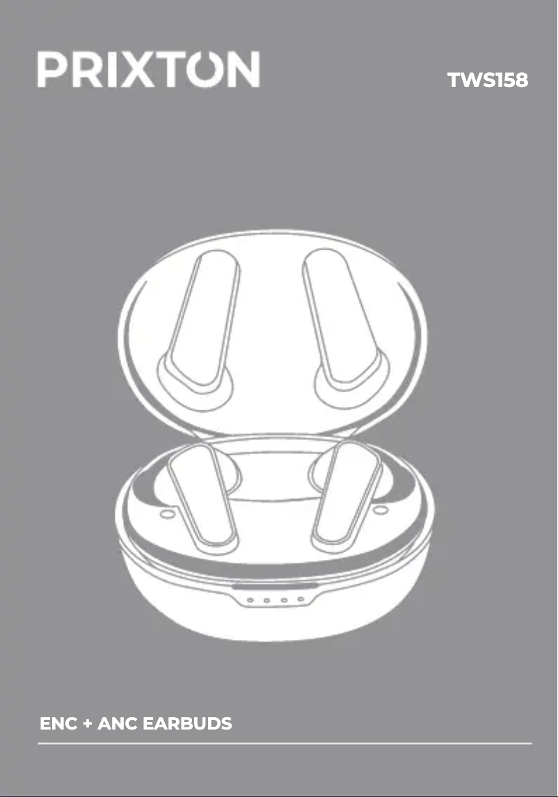 Page n°1 - Manuel utilisateur Prixton TWS158