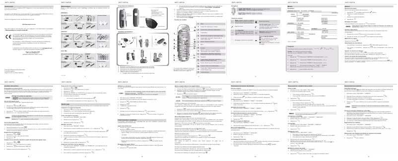 Page 1 de la notice Manuel utilisateur Sagemcom D271