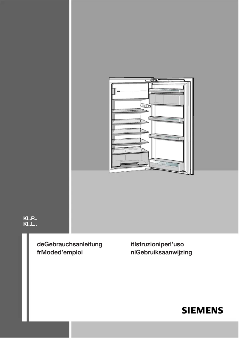Page n°1 - Mode d'emploi Siemens KI20LV20