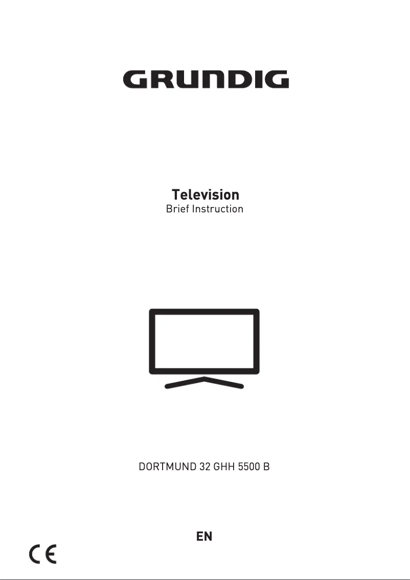 Image de la première page du manuel de l'appareil DORTMUND 32 GHH 5500 B