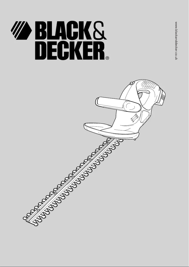 Page n°1 - Manuel utilisateur Black & Decker GTC2451