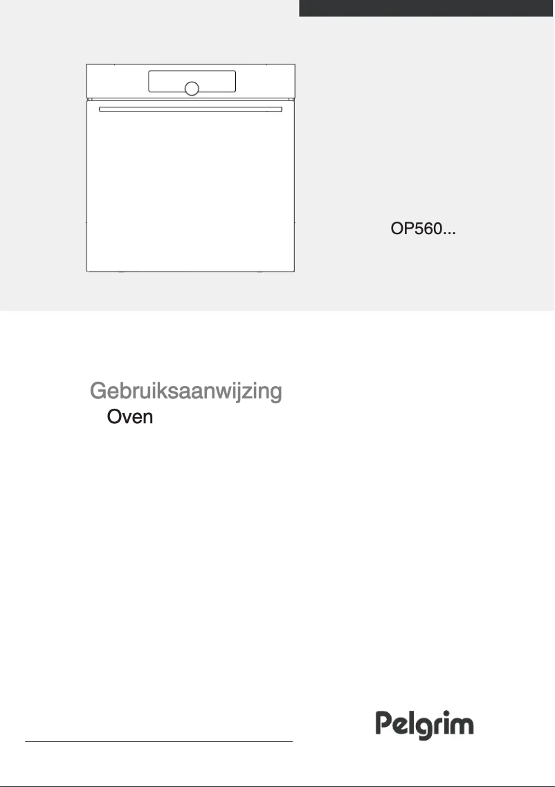 Page 1 de la notice Manuel utilisateur Pelgrim OP560RVS
