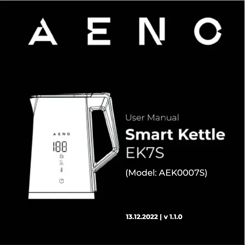 Página 1 del manual Manual de usuario AENO AEK0007S