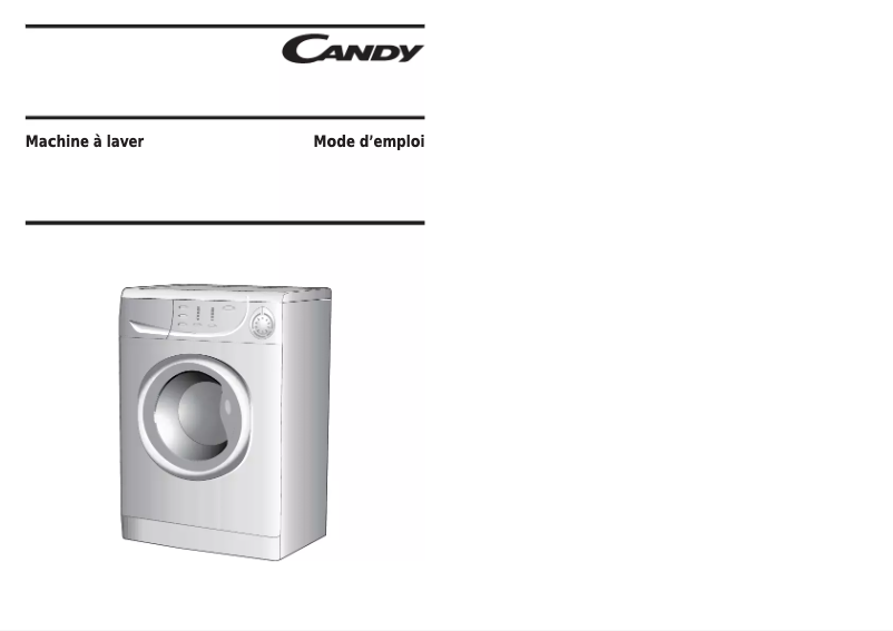 Page 1 de la notice Manuel utilisateur Candy CM2 146-47