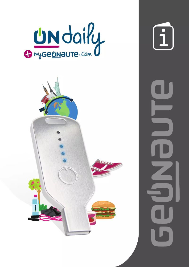 Image de la première page du manuel de l'appareil ONdaily