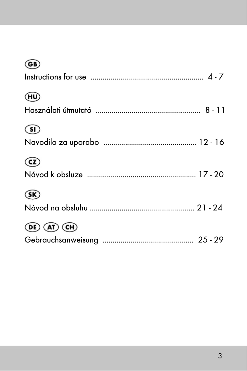 Page 1 de la notice Manuel utilisateur Powerfix IAN 288008