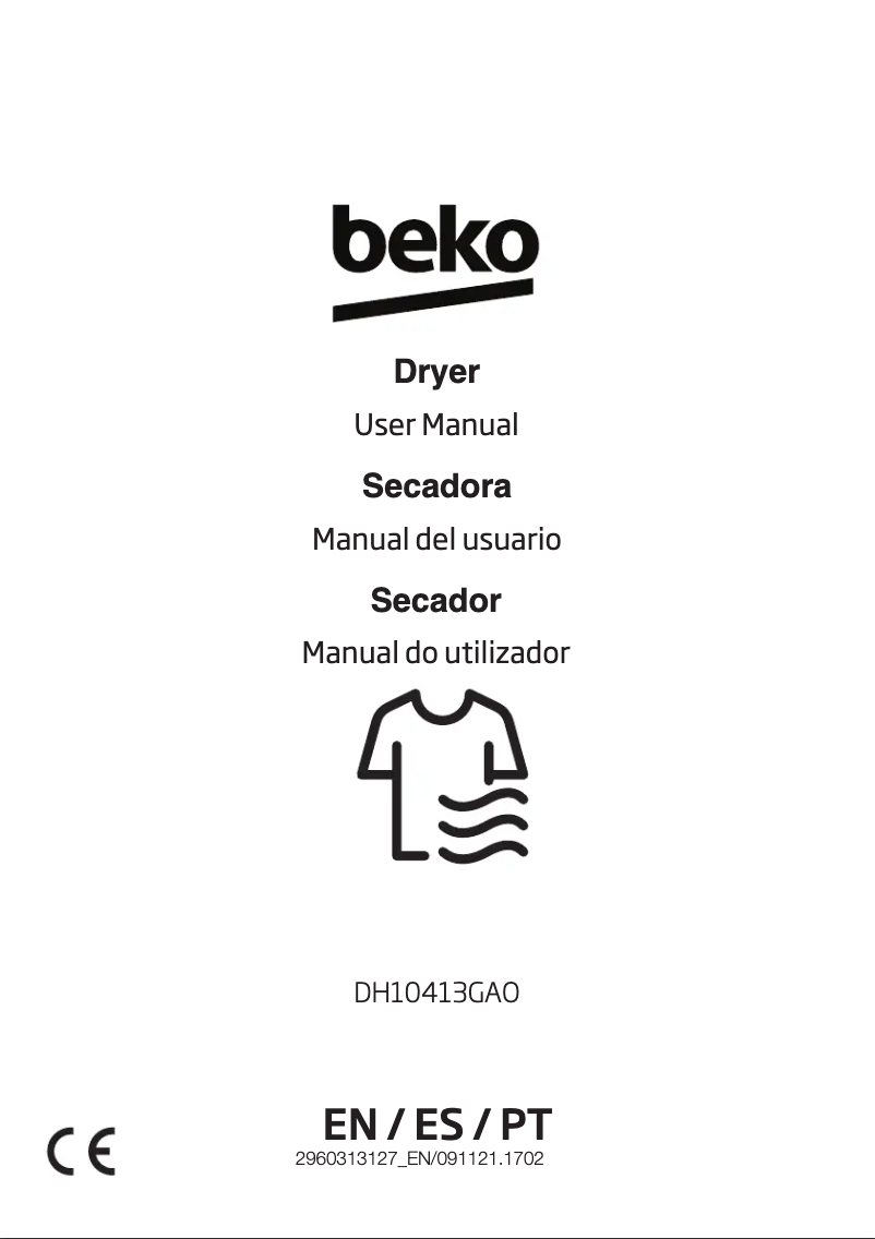 Image de la première page du manuel de l'appareil DH 10413 GAO