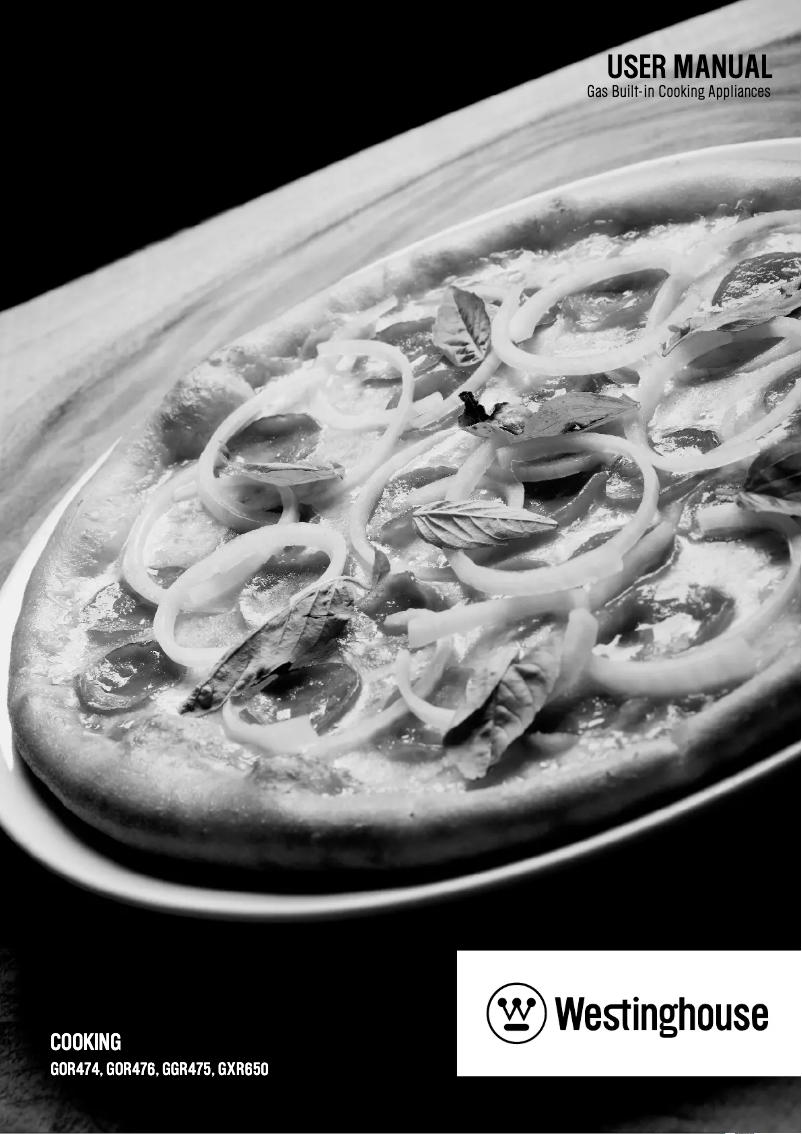 Image de la première page du manuel de l'appareil GOR474S