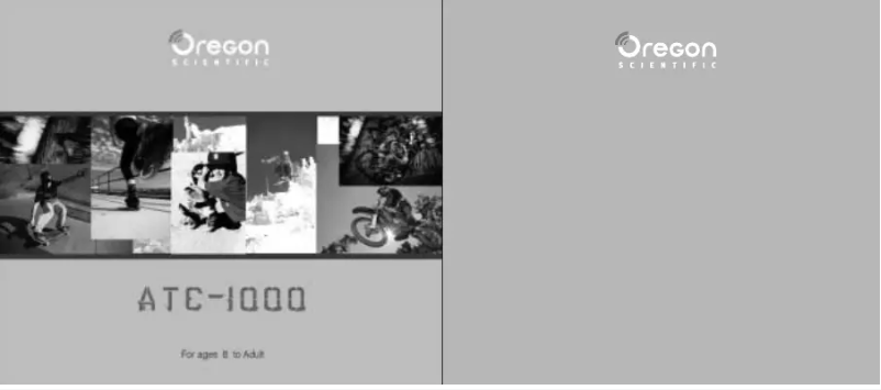 Page 1 de la notice Manuel utilisateur Oregon Scientific ATC1000