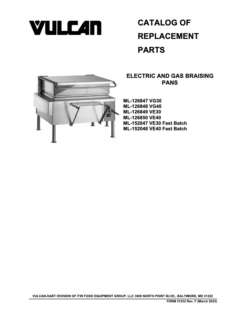 Image de la première page du manuel de l'appareil VE30