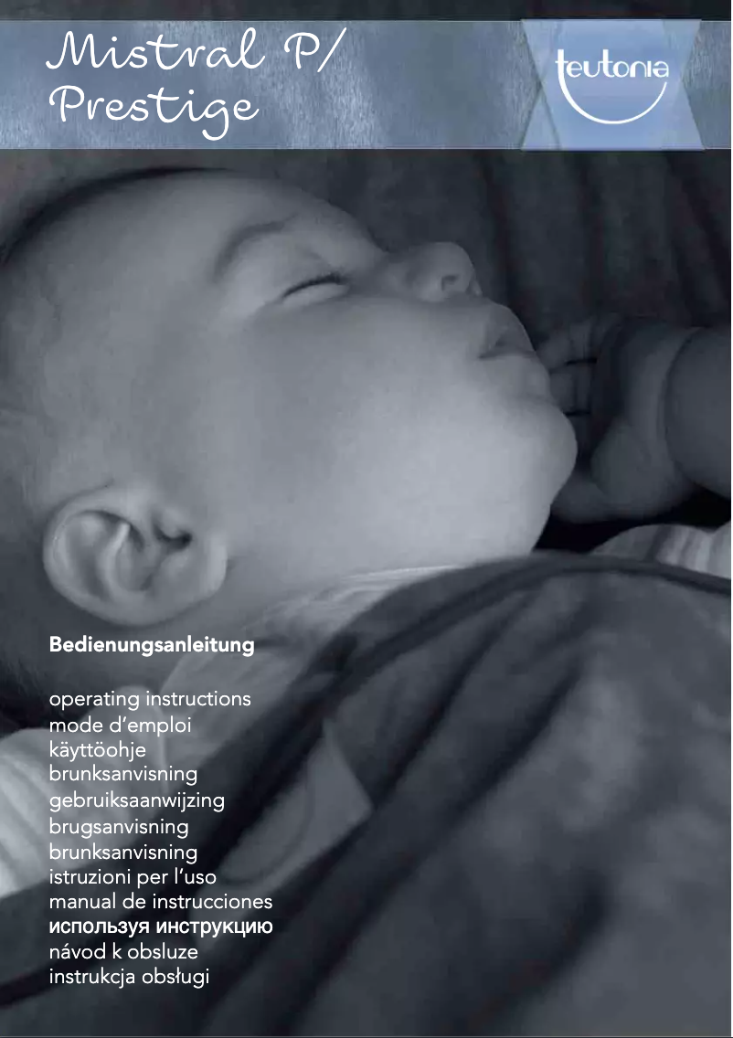 Page n°1 - Manuel utilisateur Teutonia Prestige
