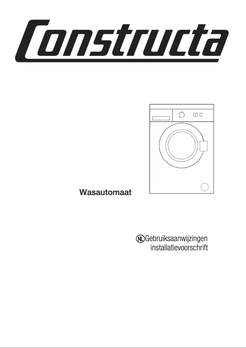 Image de la première page du manuel de l'appareil CWF10A10