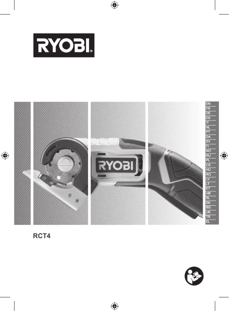 Page n°1 - Manuel utilisateur RYOBI RCT4