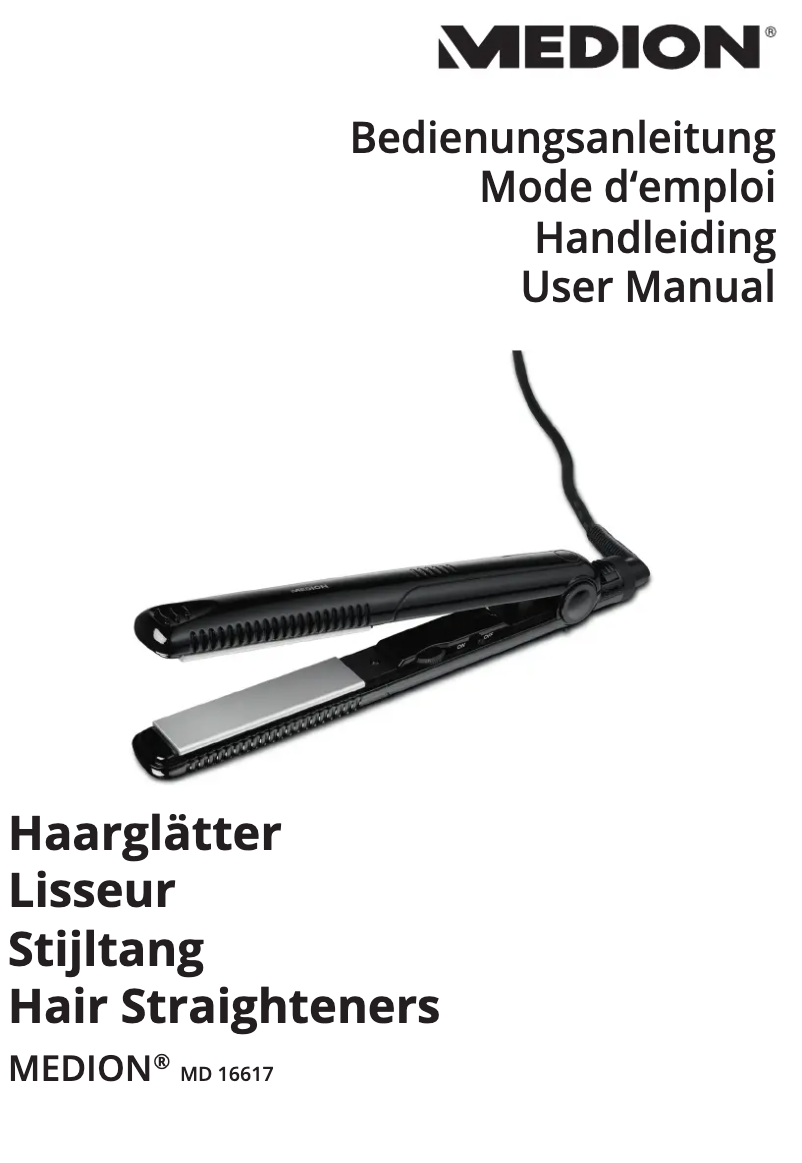 Página 1 del manual Manual de usuario Medion MD 16617