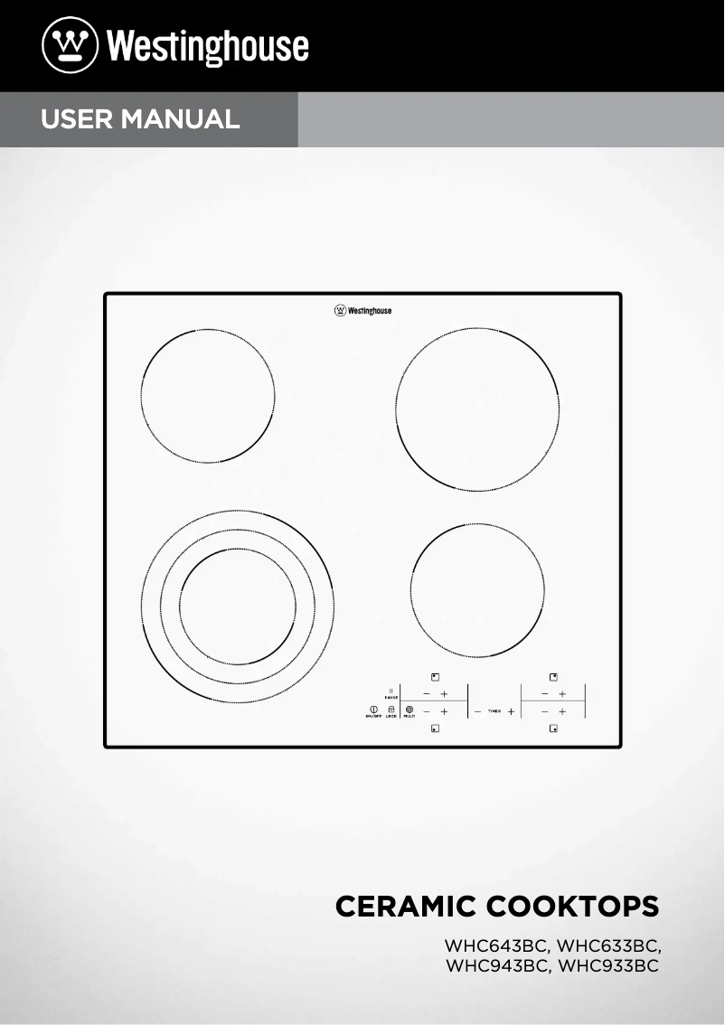 Image de la première page du manuel de l'appareil WHC742BC