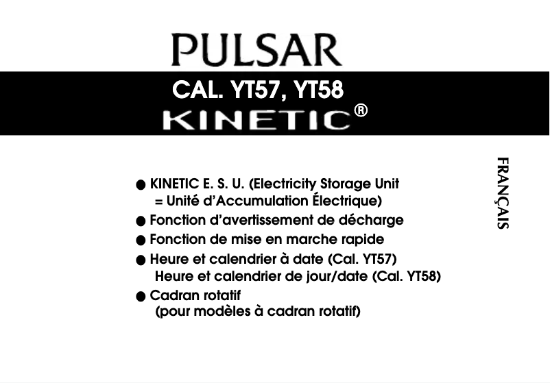 Imagen de la primera página del manual del dispositivo YT58