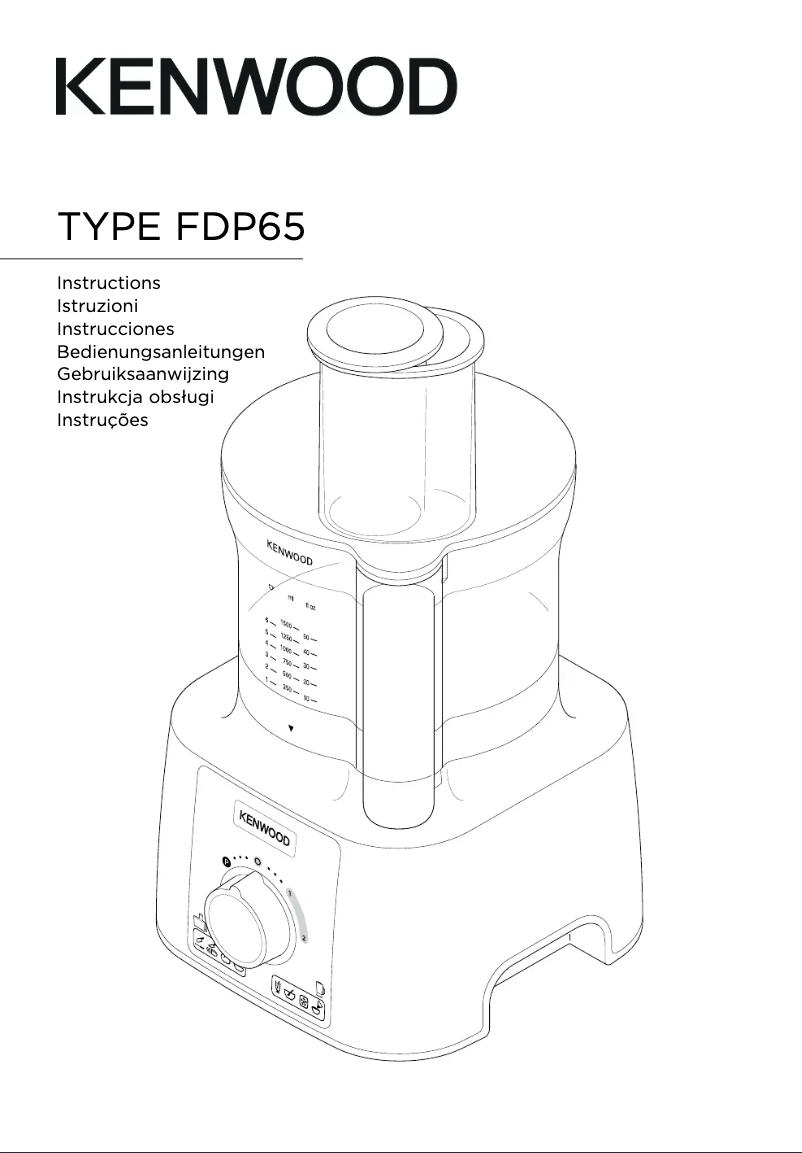 Image de la première page du manuel de l'appareil MultiPro Express FDP65