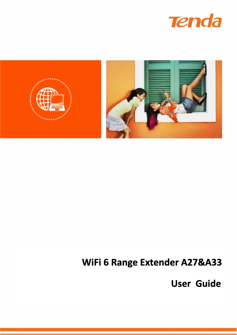 Página 1 del manual Manual de usuario Tenda A33