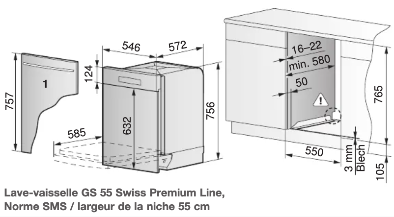 Image de la première page du manuel de l'appareil GS55V 4000