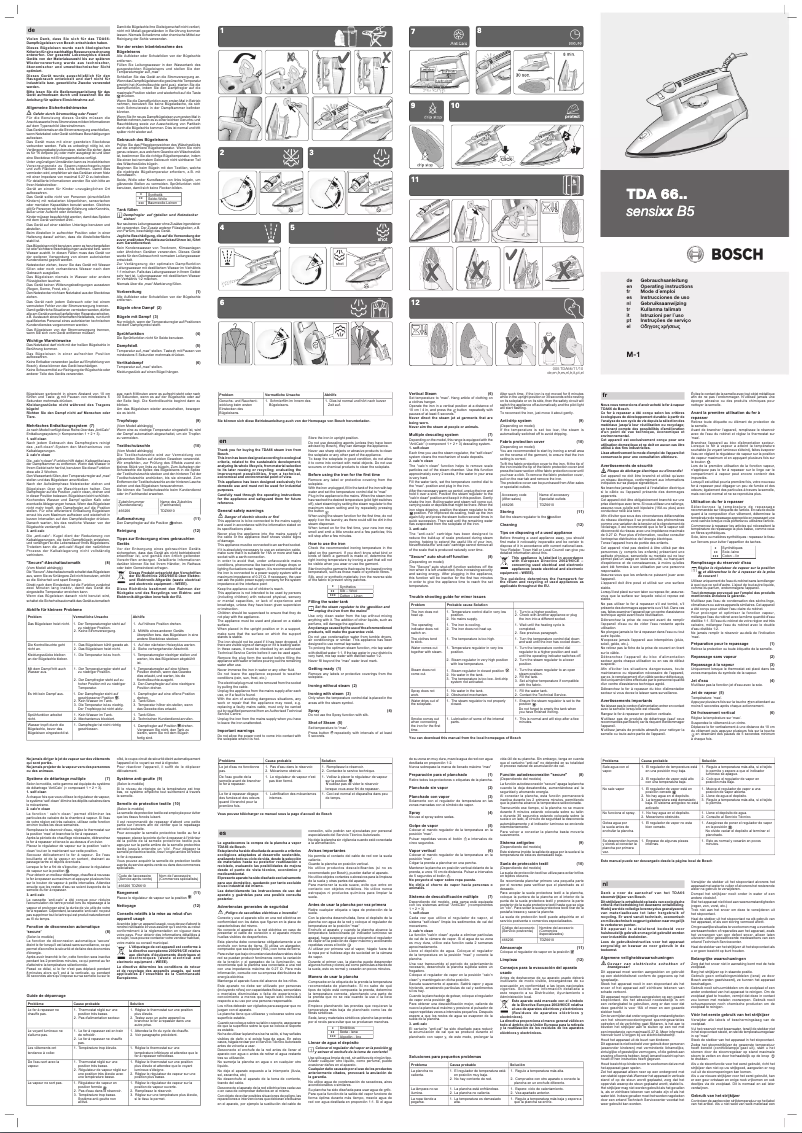 Image de la première page du manuel de l'appareil TDA6669