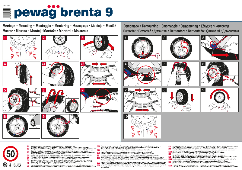 Page n°1 - Manuel utilisateur Pewag Brenta 9
