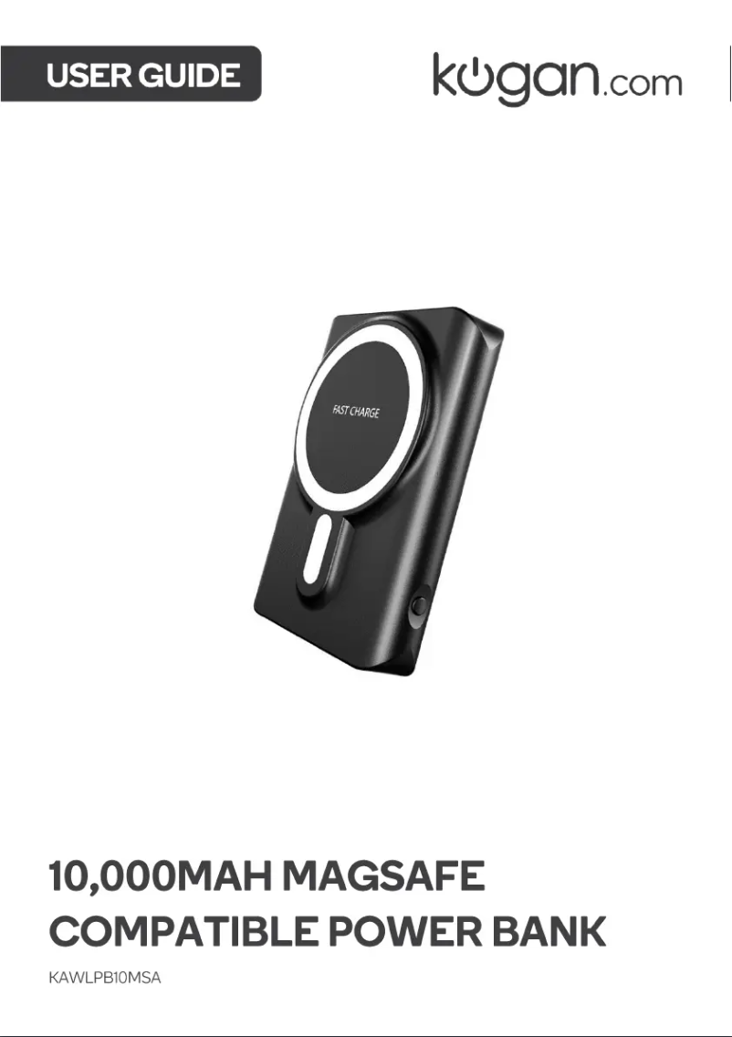 Image de la première page du manuel de l'appareil KAWLPB10MSA