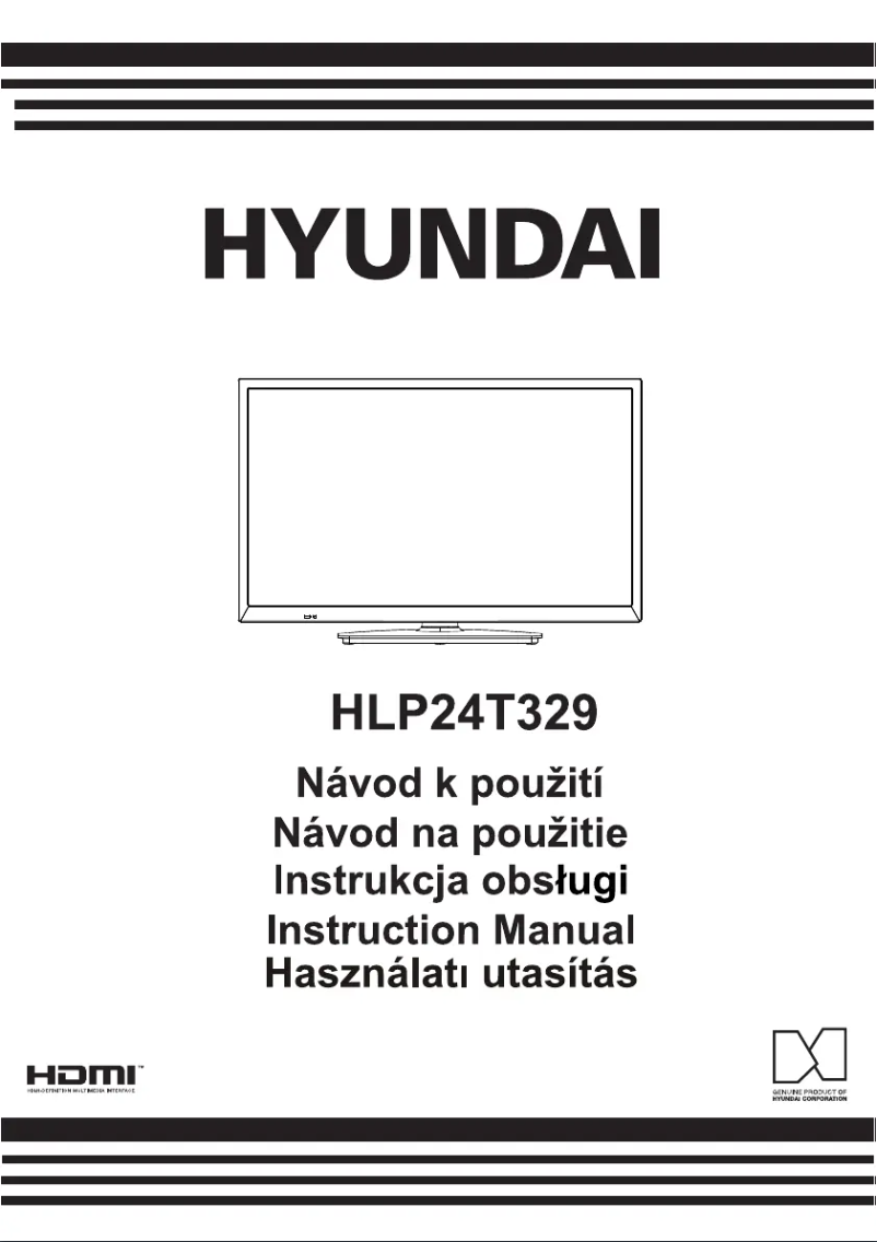 Page 1 de la notice Manuel utilisateur Hyundai HLP 24T329