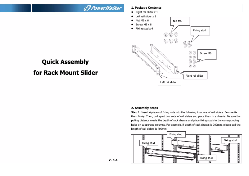 Page 1 de la notice Manuel utilisateur PowerPlus RK3