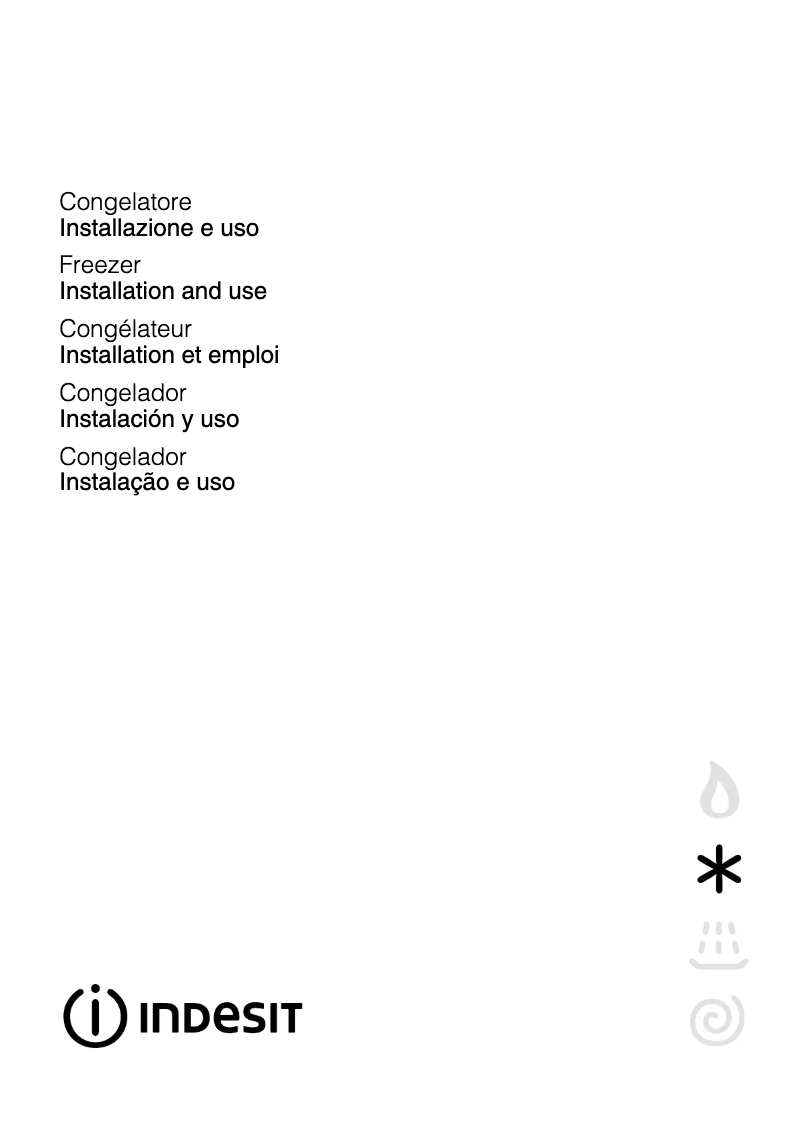 Page 1 de la notice Manuel utilisateur Indesit OF 220