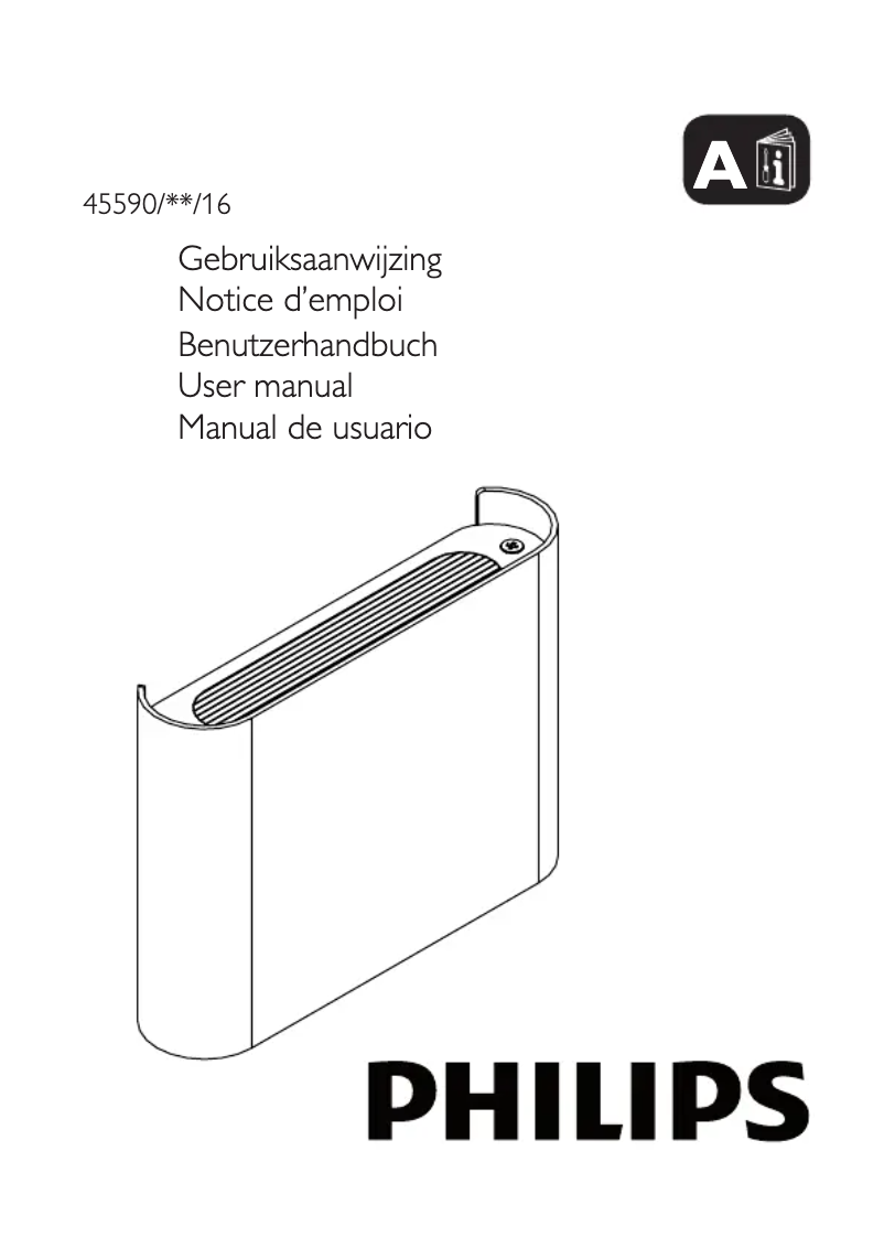 Page 1 de la notice Manuel utilisateur Philips Ledino 455903116