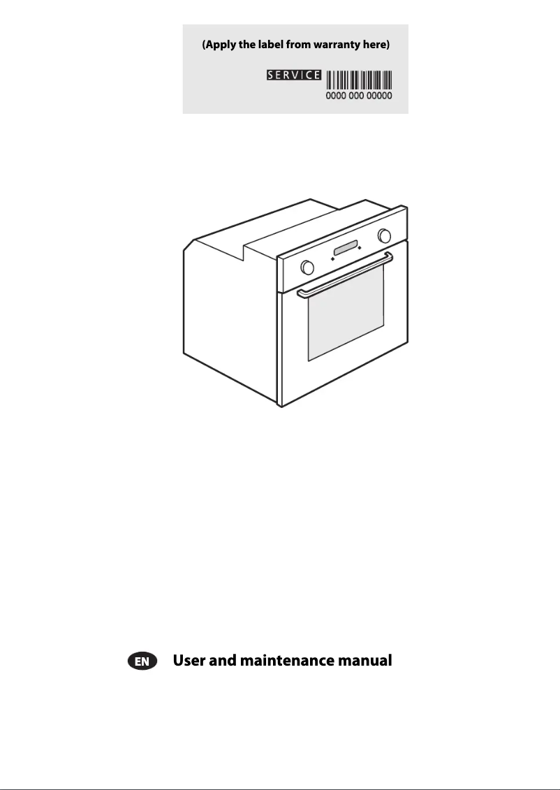Page n°1 - Manuel utilisateur Hotpoint MM Y50 IX