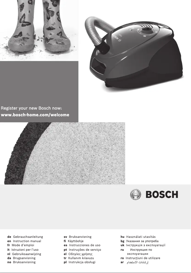 Page 1 of the manual User Manual Bosch BSGL5318 Freee