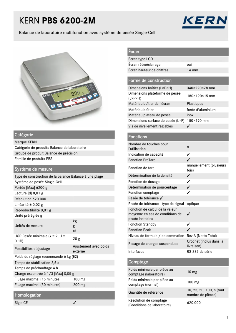 Imagen de la primera página del manual del dispositivo PBS 6200-2M