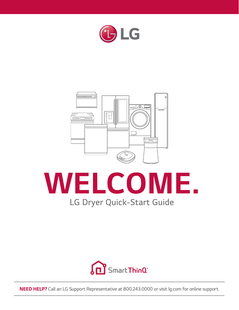 Página 1 del manual Ficha técnica LG DLG7401VE