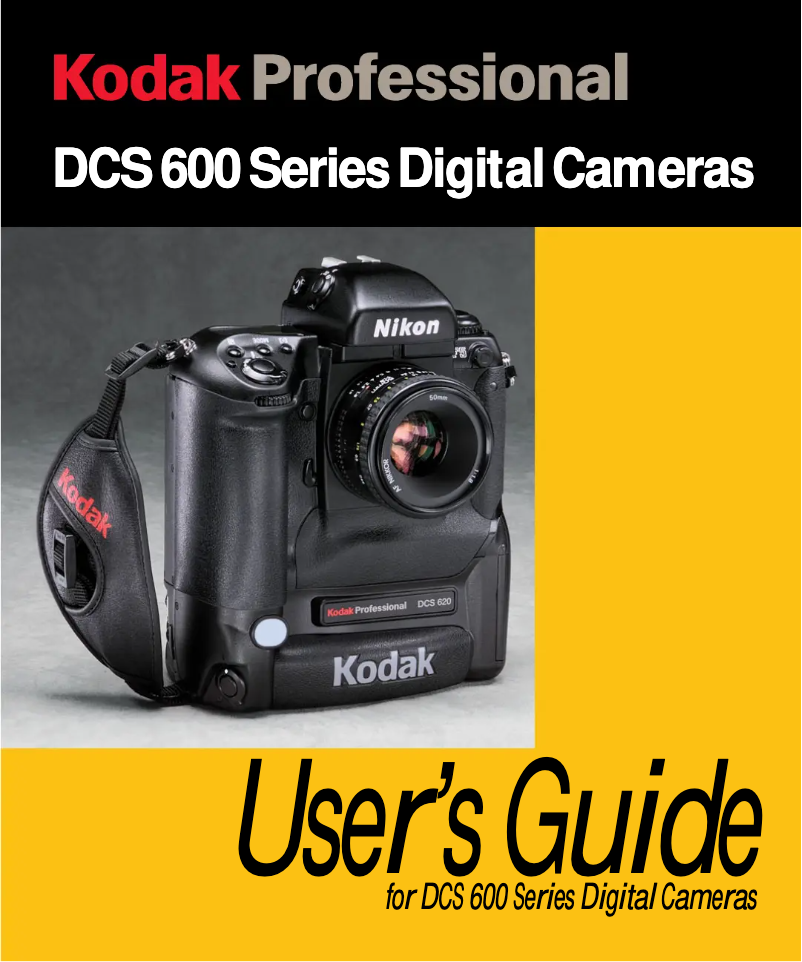 Image de la première page du manuel de l'appareil Professional DCS600