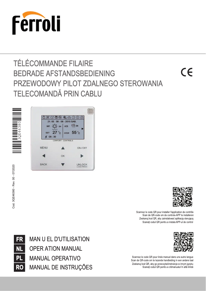 Image de la première page du manuel de l'appareil Omnia M 3.2